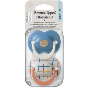 Tommee Tippee Ultimate Fit szilikon cumi, 18-36 hó, Boy, 2 db kép