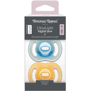 Tommee Tippee Ultra-light Night narancssárga és kék, 6-18 m, 2 darab kép