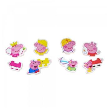 TOOMIES Peppa Pig puzzle vodolepky do vany kép