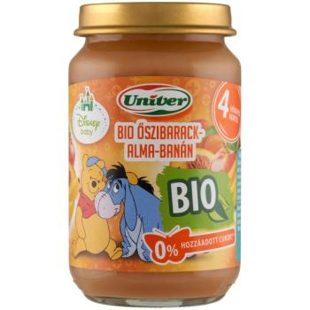Univer Bio őszibarack-alma-banán 163 g kép