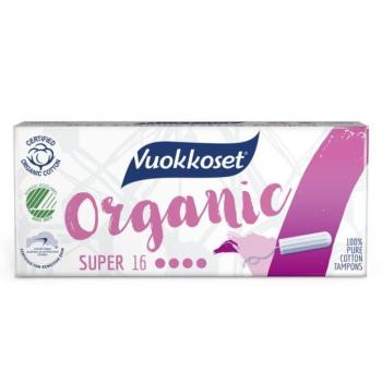 VUOKKOSET BIO Tampon Super (16 db) kép