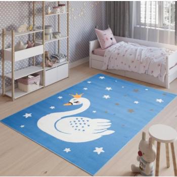 YOLLY Gyerekszőnyeg Hattyú Szélesség: 80 cm | Hossz: 150 cm kép