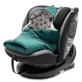 Zöld New Baby autósülésbe való bélelt takaró kép