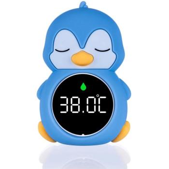 Zopa 3in1 Szilikon hőmérő - Pingvin kép