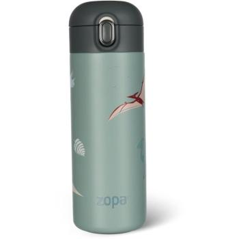 Zopa Dino Szívószálas italtermosz, 400 ml kép