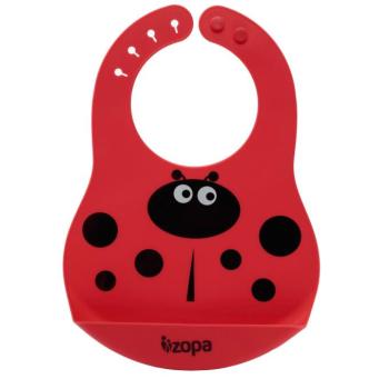 Zopa szilikon előke - Ladybird kép