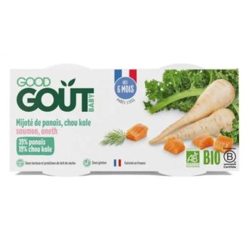2x GOOD GOUT BIO Lazac gerincvel és paszternákkal 190 g kép