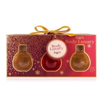 ACCENTRA Fürdőszett Body Luxury dobozban Karácsonyi virág 3x 60ml kép