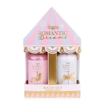 ACCENTRA Fürdőszett Romantic Dreams dobozban Tea Rózsa 2x 100ml kép
