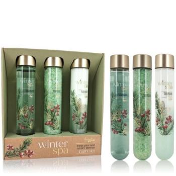 ACCENTRA Winter Spa fürdőkészlet téli gyümölcsös fürdőcsövek 2x 60ml + 80g kép