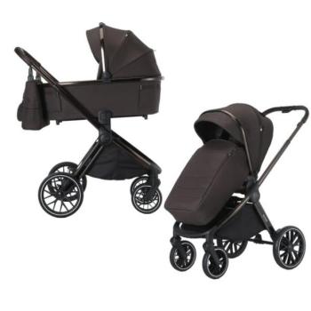 ADAMEX Kombinált babakocsi Spark 13 Chocolate Brown kép