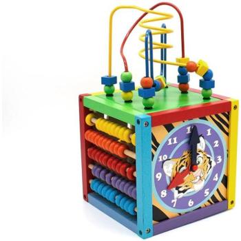 Aga4Kids MR6057 Fa készségfejlesztő kocka kép