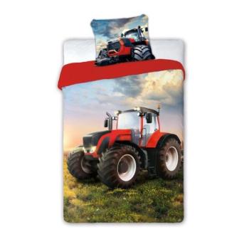 Ágyneműhuzat traktor motívummal 2 rész: 1db 160 cmx200 + 2db 70 cmx80 kép