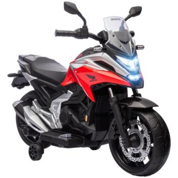 AIYAPLAY Elektromos gyerekmotor, Honda, 3 km/h, zene és fények, 3-6 éves korig, 30 kg-ig, piros kép