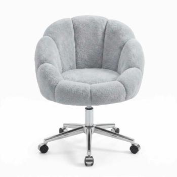 Atelier Del Sofa füles szék szürke Papatya Metal - szürke kép