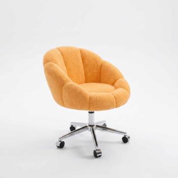 Atelier Del Sofa Fülkés fotel narancssárga Papatya Metal - Narancssárga kép