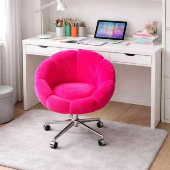 Atelier Del Sofa Wing Chair Fuchsia Papatya Metal - Fuchsia