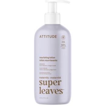 ATTITUDE Super Leaves Maternity tápláló testápoló terhes nőknek, argánolajjal, 473 ml