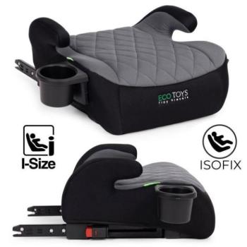 ISOFIX ülésmagasító i-SIZE autósülésekhez 125-150 cm magas gyermekek számára kép