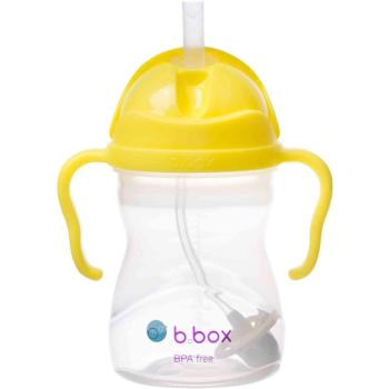 b.box Pohár szívószállal - citrom 240 ml kép
