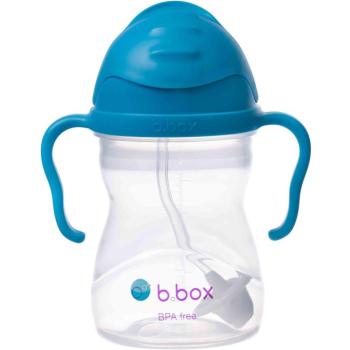 b.box Pohár szívószállal - kobaltkék 240 ml kép