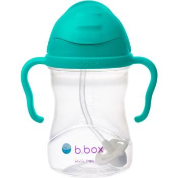 b.box Pohár szívószállal - nefritzöld 240 ml kép
