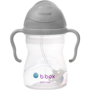 b.box Szívószálas bögre Szürke 240 ml kép