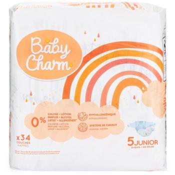 BABY CHARM Premium Super Dry Flex 5 Junior, 11-16 kg (34 db) kép