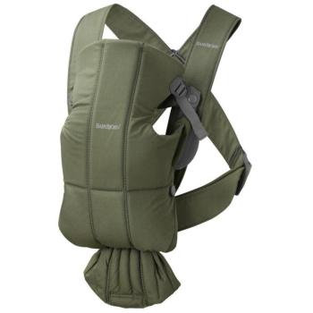 Babybjörn Mini Dark Green Woven kép