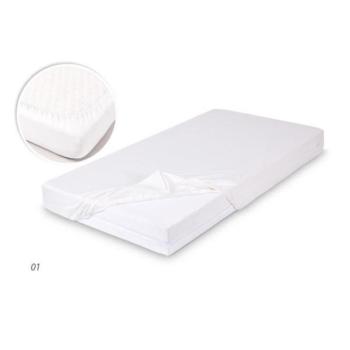 BABYMATEX Bambusz lepedő 60x120 fehér kép