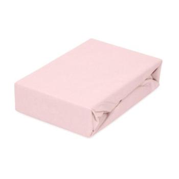 Babymatex Vízálló Jersey lepedő 70x140 cm rózsaszín kép