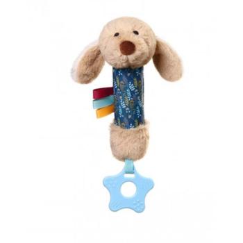 BabyOno plüss játék Dog Willy kutyus sípoló rágóka, bézs kép