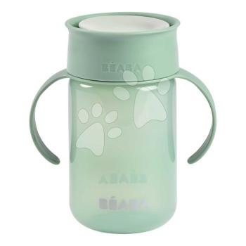 Bébi bögre 360° Learning Cup Sage Green Beaba önálló ivásra 340 ml zöld 12 hó-tól kép