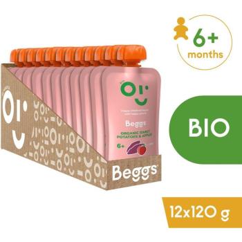 Beggs Bio édesburgonya és alma 12×120 g kép