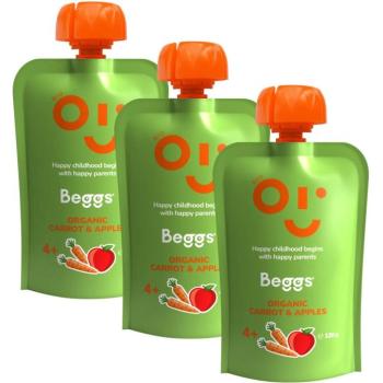 Beggs Bio sárgarépa és alma 3×120 g