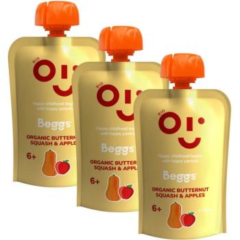 Beggs bio sütőtök és alma 3×120 g kép