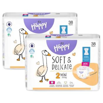 Bella Happy Nadrágpelenka 3-6kg Mini 2 (2x38db)