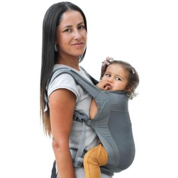 BOBA BECO FLY HYBRID ergonomikus babahordozó, (Mei Tai), szürke kép