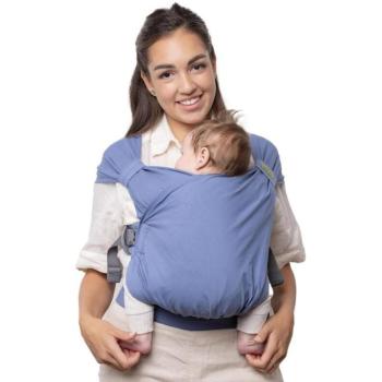 BOBA BLISS V2 hibrid ergonomikus babahordozó újszülötteknek, 3,2–16 kg, világoskék kép