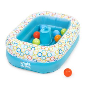 BRIGHT STARTS Babakád és labdamedence Bathe & Giggle™ 2 az 1-ben, 6hó+
