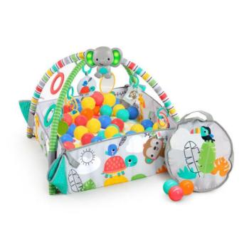 BRIGHT STARTS Takaró az 5 az 1-ben Your Way Ball Play™ Totally Tropical™ 0m + játékhoz kép