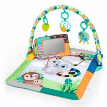 BRIGHT STARTS Játszószőnyeg a motoros és érzékszervi fejlődéshez Tropical Treetop™, 0m+ kép