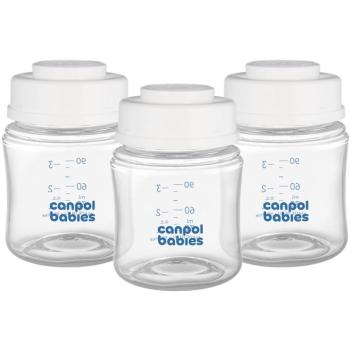 Canpol babies babatejtároló palackkészlet, 3×120 ml