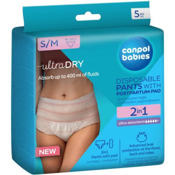 Canpol babies Egyszer használatos, béléssel S/M, 5 darab kép