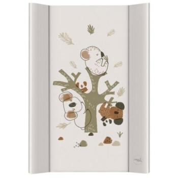 CEBA pelenkázószőnyeg 2 szögletű tömör deszkával (50x70) Basic Koala kép