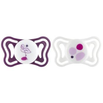 CHICCO Physioforma Light szilikon ortodontikus rózsaszín cumik 16-36m, 2 db kép