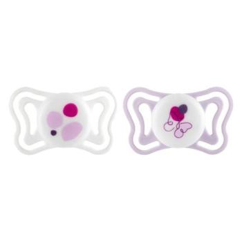 CHICCO Physioforma Light szilikon ortodontikus rózsaszín cumik 2-6m, 2 db kép