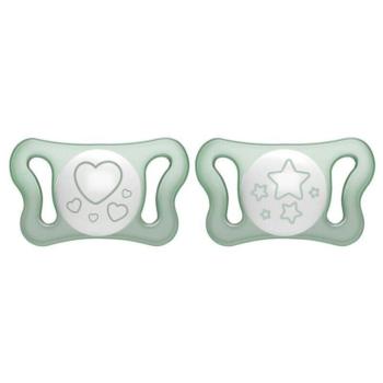 CHICCO Cumlík Physio Micro szilikon 0-2 hónapos éjszakai 2 db kép