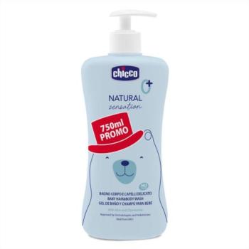 CHICCO Sampon hajra és testre Natural Sensation aloe verával és kamillával 750 ml, 0m+ kép