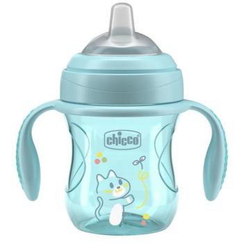 CHICCO Transition, füllel, 200 ml, teal kép